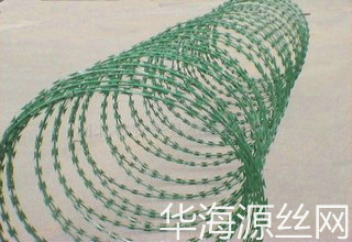 PE浸塑刀片刺繩